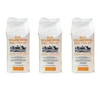Semielaborado de arroz italiano Vialone Nano, naturalmente sin gluten, ideal para todo tipo de risotto, envasado en atmósfera protectora, paquete de 3 x 1 kg