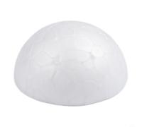 Semiesferas de poliestireno para arreglos de bricolaje, diámetro de 2 cm/3 cm/4 cm/5 cm/6 cm/7 cm, bolas hemisferiales de espuma para manualidades y decoración de bodas (2 cm)