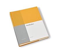 Semikolon (368744) - Álbum de fotos (40 hojas, cartón fotográfico blanco crema con papel pergamino, 21,1 x 25,5 cm)