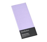 Semikolon 374128 Sticky Notes Agenda mensual - 40 hojas autoadhesivas, 8 x 20 cm, flexibles, extraíbles - Lilac Silk, lila