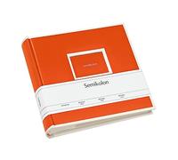 Semikolon - álbum de 200 bolsillos + + + 50 hojas de cartón fotográfico con bolsillos transparentes para insertar fotos + + + Calidad de marca + + + en diferentes colores disponible, color naranja 200 Pockets