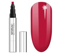 Semilac 3in 1 One Step - Esmalte de uñas de gel semipermanente UV Pen S550 Pure Red 3 ml