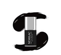 Semilac 3in1 One Step Glossy Esmalte en gel 7 ml S190 The Black