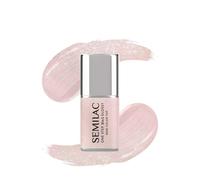 Semilac 3in1 One Step Glossy Esmalte en gel 7 ml S259 Naked Glitter Beige