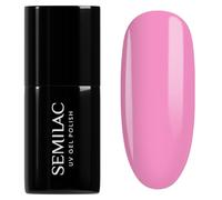 Semilac Esmalte de uñas UV 967 Pink Blush, 7 ml, color rosa caramelo, opaco y uniforme, colección One Touch Pastels