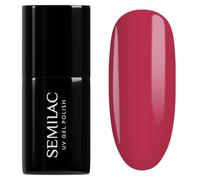 Semilac Esmalte de uñas UV 969 Jelly Kiss, 7 ml, color frambuesa semitransparente con efecto gelatinoso, colección One Touch Pastels