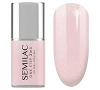 Semilac Esmalte Semipermanente One Step Hybrid 3en1 S259 Glitter Beige 5ml