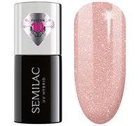 Semilac Esmalte Semipermanente UV 804 Glitter Soft Beige 7ml