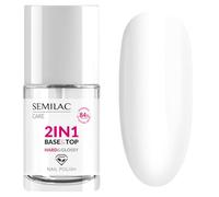 Semilac Esmalte semipermanente UV Base & Top Coat 2in1 7 ml