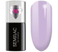 SEMILAC Extend 5 in 1 Base Esmalte de uñas de gel de larga duración y fácil de aplicar, perfecto para uso en casa y manicura y pedicura profesional, 811 Lavanda Pastel, 7 ml