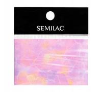 Semilac Fondo de transferencia de uñas (mármol rosa)