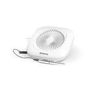 Semilac Lima de taladro eléctrico profesional de 48 W con colector de polvo incorporado sin vibraciones E máquina. Eliminación segura de uñas de gel y acrílico y piel dura