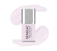 Semilac One Step S252 - Esmalte de uñas UV 3 en 1 (7 ml), color rosa