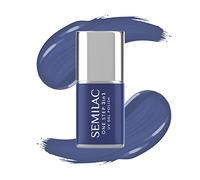 Semilac One Step S850 Calm Ocean Blue - Esmalte de uñas 3 en 1 (7 ml)