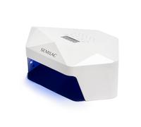 Semilac Profesional 54/36 W LED UV lámpara para uñas de gel. Secador de uñas con 4 tiempos de curado, pantalla digital, base desmontable para fácil manicura y pedicura. Secado rápido.