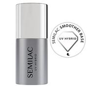 Semilac Smoother Base para Esmalte de Uñas | 7 ml | Fortalecimiento UV LED Base Coat Soak Off Gel para Protección de Uñas | Perfecto para Manicura y Pedicura Doméstica y Profesional
