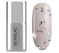 Semilac T34 Top No Wipe Frozen - Esmalte de uñas UV 7 ml