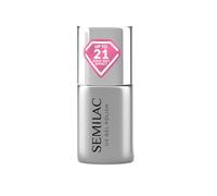 Semilac Top Get Wet - Esmalte de uñas UV de 7 ml, acabado ultrabrillante, efecto mojado, larga duración, hasta 21 días, resistente a los arañazos, vegano