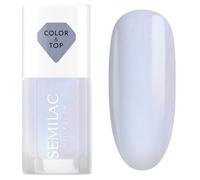 Semilac Top para esmalte de unas clásico BLUE HOLO GLAZED 7 ml