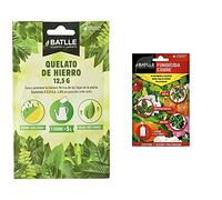 Semillas Batlle Abonos Fertilizante Quelato De Hierro sobre para 5L Batlle + Fitosanitarios Fungicida Cobre sobre para 5L Batlle