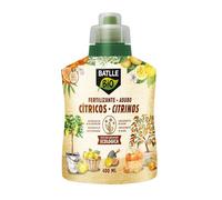 Semillas Batlle Bio Fertilizante para cítricos, para árboles de interior y terraza, Líquido, Orgánico y natural, 400 ml