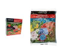 Semillas Batlle Fertilizante Triple 15 - NPK 15-15-15 +(3) - Para todo tipo de plantas - Nutrición Total - 2.5kg & Fert. Universal Azul Batlle - NPK 12-10-18 + 2MgO con micronutrientes - Bolsa 800g