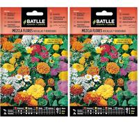 Semillas Batlle Mezcla Flores ROCALLAS y BORDURAS (Paquete de 2)