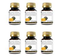 Semillas de Calabaza 420 Cápsulas Blandas | Cápsulas Blandas con Aceite Prensado en Frío Estandarizado en Omega 3, Omega 6 y Omega 9, Ácido Linoleico y Ácido Oleico | 1 Cápsula Blanda al día