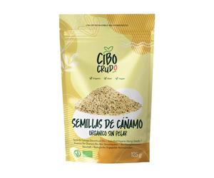 Semillas de Cañamo Peladas Ecologicas - 125g. Semillas de Cáñamo con Proteínas Fibras Vitaminas y Antioxidantes Grasas Omega 3 y Omega 6. Organic Hemp Seeds.