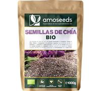 Semillas de Chía BIO 1KG | Salvia hispanica, Orgánica | Proteínas, Omega 3, Salud Cardiovascular | Primera Calidad
