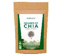 Semillas de chía Nutri&Co - Ricas en omega-3, fibra y proteínas - 1 kg veganas