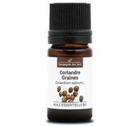 SEMILLAS DE CILANTRO - 5 mL - Aceite Esencial Orgánico de Calidad Superior - 100% Puro, Natural, Quimiotipado y Certificado AB