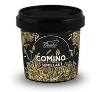 Semillas de comino Bembo 60 g | Especia natural y aromática | Sin glutamatos, antiaglomerantes, colorantes | Envase anti luz y anti oxidación