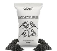 Semillas de girasol 25 kg negro natural puro aves silvestres caballos animale...