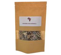 Semillas de Moringa enteras - Moringa oleifera seca - Superalimento natural de origen africano - 50 g