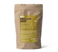 Semillas de psyllium orgánico GymBeam (300 g): fibra soluble de Plantago Ovata, sin gluten, prebiótico para la digestión. Ideal en yogur y batidos.