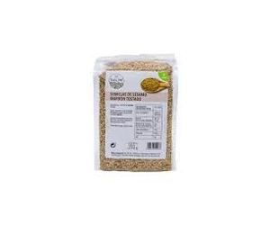 Semillas de Sésamo Marrón Tostado - Pack de 2 (2 x 250g) - 500g de Superalimento Crujiente y Aromático - Rico en Calcio, Hierro y Fibra - Sabor Intenso a Nuez - 100% Natural