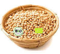 Semillas de soja orgánicas peladas ideales para hacer tempeh
