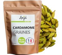 Semillas de vainas de cardamomo verde - Semillas de cardamomo enteras 100% naturales - NCA (100)