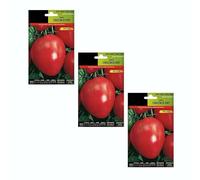 Semillas Naturales de Tomate Corazón de Buey Pack 3 Sobres de Hortaliza para Ensaladas