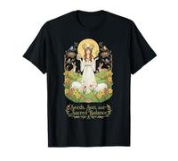 Semillas Sol Sagrado Equilibrio Ostara Pascua Celta Paganismo Camiseta