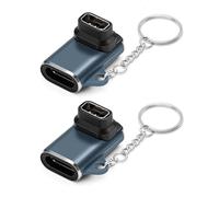 Seminer Adaptador de Cargador Tipo C para Coros Pace 2 (Paquete de 2), Convertidor de Cable de Carga para Smartwatch con Chip Inteligente para Coros Apex (Morado)