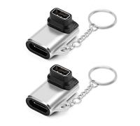 Seminer Adaptador de Cargador Tipo C para Coros Pace 2 (Paquete de 2), Convertidor de Cable de Carga para Smartwatch con Chip Inteligente para Coros Apex (Morado)