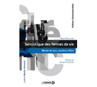 Sémiotique Des Formes De Vie (ebook)