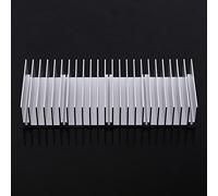 Semme 1 Disipador de Calor de Aluminio para una Disipación Eficiente del Calor en Computadoras, Circuitos Integrados de Energía, Luces LED, Diseño de 24 Dientes Densos de 150mm