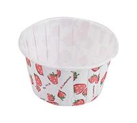 Semme 100 Uds. Forros para Magdalenas, Tazas Redondas para Hornear Pasteles, Fundas para Muffins de Calidad Alimentaria para Cumpleaños, Bodas, Fiestas Navideñas y Fiestas Navideñas (#2)