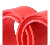 Semme 2 Uds Resorte de Coche Parachoques de Goma Flexible Amortiguador de Choque Amortiguador de Potencia Espaciador de Resorte en Espiral para Mejorar el Rendimiento de la Suspensión (A)