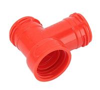 Semme Adaptador en T para Barril de Cerveza para Oxígeno y Carbonatación, Accesorio de Plástico de 3 Vías para Botellas de PET de Refrescos Elaborados, a Prueba y Presión, para Eventos Al Aire Libre