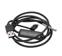 Semme AN100 3. Cámara de Inspección HD Boroscopio Flexible de 3,9 Mm con 6 Luces LED Teléfono Móvil Compatible para Uso Automotriz e Industrial Resolución 1280x720 (Cordón suave 5m)