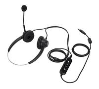 Semme Auriculares Empresariales Binaurales USB H360D de 3,5 Mm con Micrófono con Cancelación de Ruido, Control de Volumen y Función para Uso en Oficina